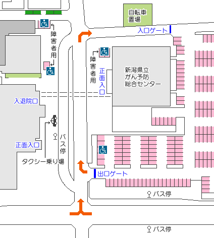 バス・タクシー乗り場